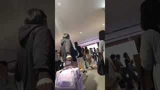 劇撮　日本出国ゲート　関西国際空港 KIX