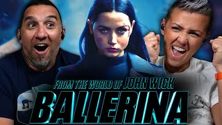 Ballerina: From the World of John Wick (2025) REACTION | First Time Watching | Ana de Armas