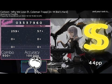 Cool osu! score I thought I could share 9.