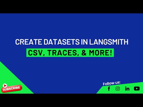 Mastering LangSmith Datasets: CSV, Traces, and List of Values Explained! #ai #coding #datasets