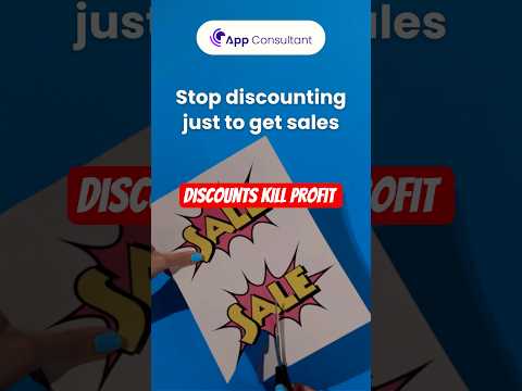 Your Discounts Are Killing You 🚨 Stop It Now! #businessdevelopment #shorts #shortvideo #feedshorts
