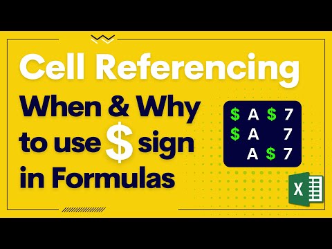Learn complete cell Referencing in Excel Hindi | How to freeze data | Advanced Excel YouTube Video