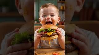 Adorable Baby Makes a Ketchup Mess! 🍼🍅  Cutest Baby Moment Ever!