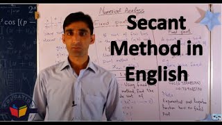 Secant Method in English
