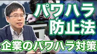 パワハラ防止法【企業のパワーハラスメント対策とは】