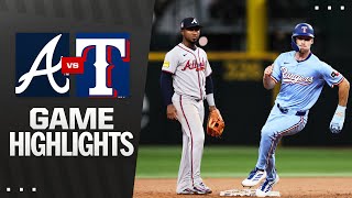 Braves vs. Rangers Game Highlights (7/27/25) | MLB Highlights