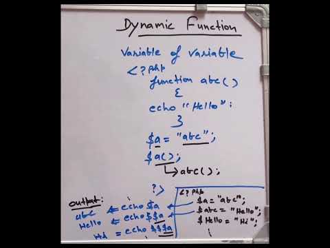 Php dynamic function #php #dynamic #function #code #program #language #programming #like