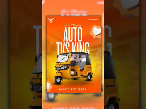 Car Poster Design | Social Poster Design- Canva Tutorial #canva #photoshop #shorts #trendingvideo