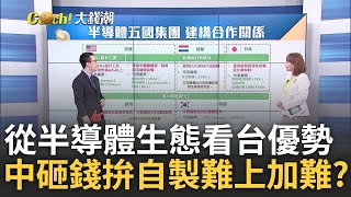 AI晶片成關鍵要角? 中國挺半導體"無上限補貼" 砸錢拚自製難上加難 全球半導體"去庫存速度"超出預期 從半導體生態國能看出台優勢?｜王志郁 主持｜20230323｜Catch大錢潮 feat.游庭皓