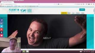 Tour of Fluent in 3 Months, the brand-new design
