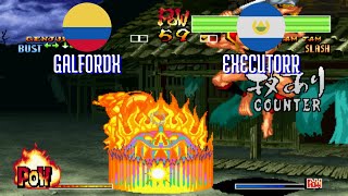 FT5 @samsho4: GALFORDX (CO) vs EXECUTORR (SV) [Samurai Shodown IV Fightcade] Apr 1