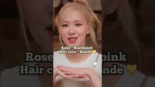 K-pop idols who owns hair color #newmusic #music #cupid #pop #kpop #lesserafim #blackpink #fyp
