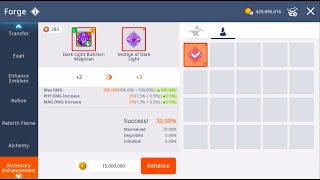 Maplestory M - Signet Enhancements / Absolab Attempts / SF Enhancement