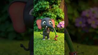 #cartoon #aiverse #elephant #dancingelephant #spiderweb #cute #cuteanimals #junglefun #spider