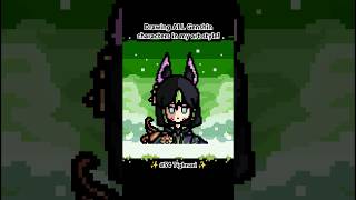 Tighnari Pixel Art! 🏹✨ #genshin #genshinart #pixelart #tighnari #animeart #art