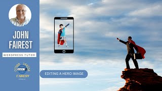 HOW TO EDIT OUR HERO IMAGE FOR A WEBSITE