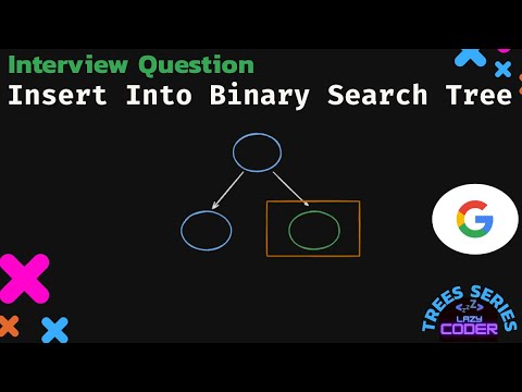 Insert Into Binary Search Tree - Leetcode 701 - Python in Hindi