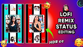 New Viral Lofi Remix Status Video Editing Alight Motion | Alight Motion Video Editing