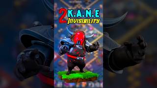 2.kane Invisibility Attack Strategy 🔥Th17 |Clash of clans|#kl52gaming #coc​#cocshorts​ #shorts​#kane