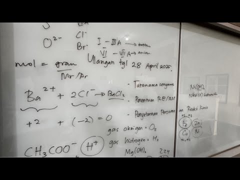 Persiapan Dimasak Kimia - Part 2 (Bahas Soal Latihan)