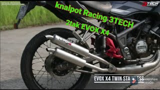 knalpot Racing 3TECH 2tak EVOX x4