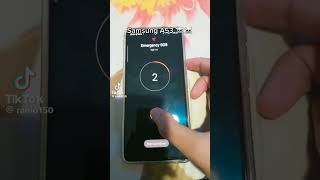 Samsung A53 ☠️☠️ Emergency SOS Call 112 Cancel