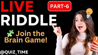 LIVE Riddle Showdown! 🧩 Join & Prove Your Genius 💡