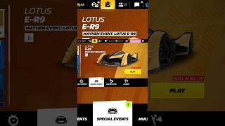 #lotus E-R9 UNLEASHED in MAYHEM! Ultimate Speed Domination#asphalt9 Legends Unite#shorts#ytshorts