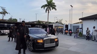 FCT Minister Wike Arrives in Rolls Royce for Private Meeting With Senator Mpigi In Rivers State