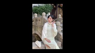 The most beautiful ancient style beauty on the Internet #Guofeng #Hanfu #Gufeng #Atmosphere