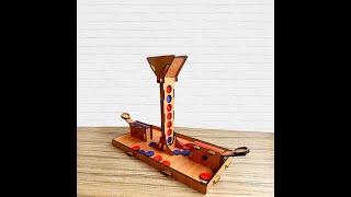 3D Diy Stimulating Two Player Catapault Game
