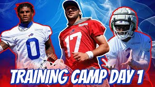 Observations from the first day of Buffalo Bills training camp