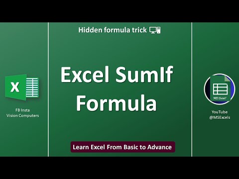 Sum if formula in excel || 2 Simple Methods || Learn Excel from Basic to advance 🔥🔥#excel #exceltips
