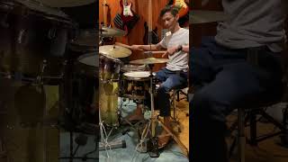 How to play Latin Songo Drum for beginner #shorts #drums