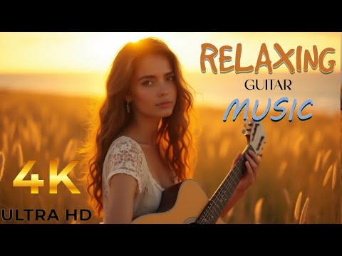 Gentle Guitar Collection - Absolute Relaxation & Enjoy Beautiful 4K Scenery