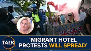 'Migrant Hotel Protests Will Spread' | Former Detective: "Get Back To British Policing"