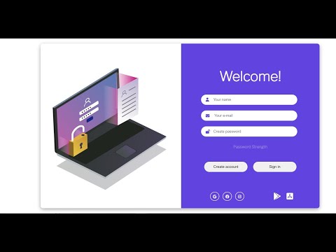 New SignUp Form  In HTML AND CSS Color Changing with Source Code || Sign Up Form
