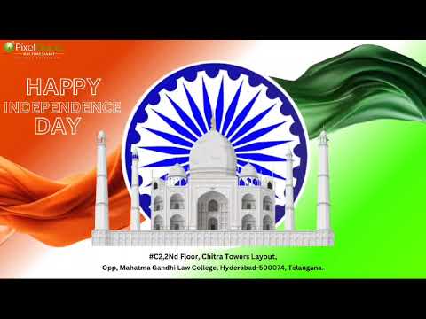 HAPPY INDEPENDENCE DAY #pixelquest #digitalmarketing #vfx #multimedia  #lbnagar #independenceday2024
