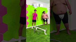 Toilet Paper Challenge | Can Toilet Paper Hold a Sumo Wrestler? #youtubeshorts #trendingshorts