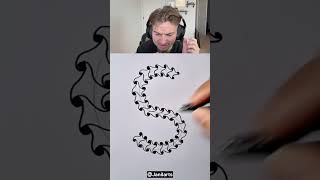 How To Draw Letter S 😳