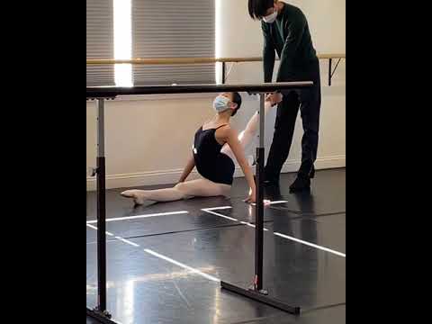 バレエストレッチ　【バレエ】【ballet】