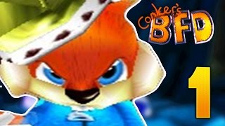 REDHATTER PLAYS! Conker's Bad Fur Day #1 (Let's Play / Walkthrough / Playthrough)
