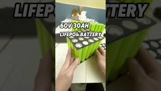 DIY 60V 30Ah Lithium Battery Pack For E-Bikes/Scooters!#electric #lithiumbattery