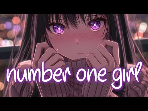 「Nightcore」 number one girl - ROSÉ ♡ (Lyrics)