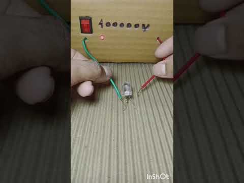 400000 Voltage. LED Light status