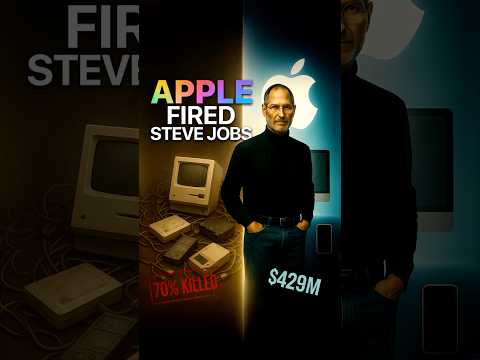 STEVE JOBS: A Success Story in 1 Minute ⏱️