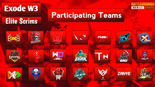 Exode Elite Scrims Week 3 & PPxPYRO Scrims Week 4 | Big Thanks For 1k ❤ | Bgmi Live