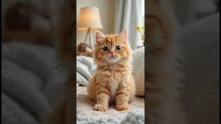 Are you mad? 😠 nooooo ! 🐱 ❤️ #funny #pets #cute #kitten #catshorts #aicontent