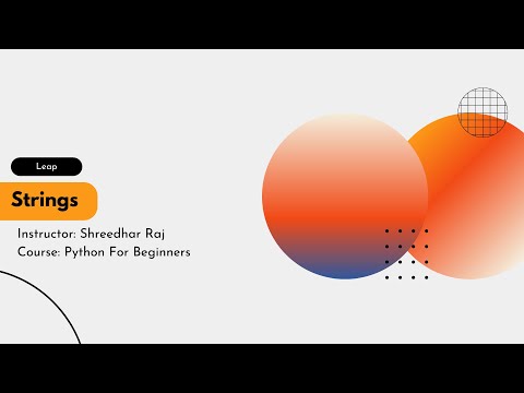 Strings in Python