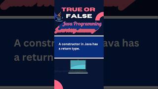 Java Programming  #computerscience #trueorfalse #interview #exams #javatutorials #javaprogramming